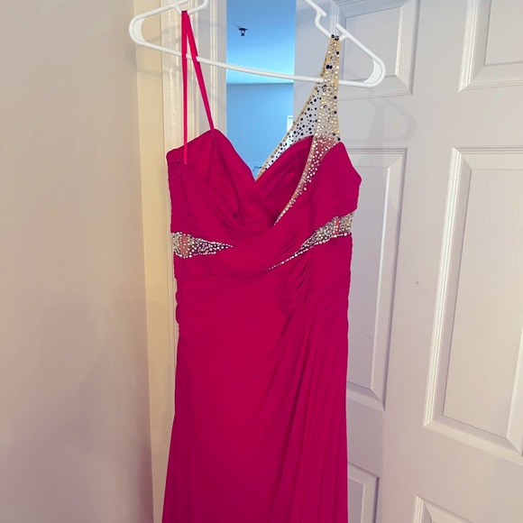 Brand new Hot pink Gown - Picture 2 of 5